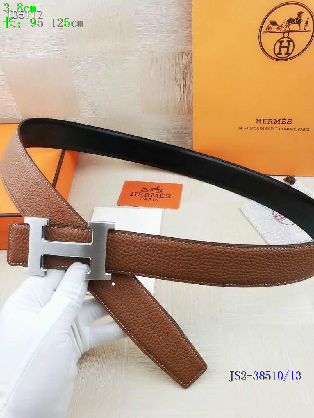 Hermes Belts 3.8 cm Width 278